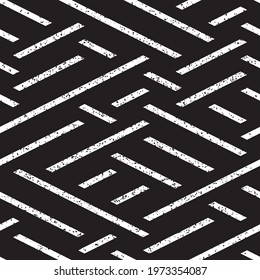 Repeated monochrome pattern 6816. Seamless vector illustration eps 10.