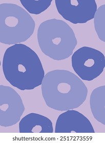 Repeated pattern with big violet circular shapes. Abstract background