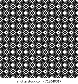 Repeated rhombuses, kites, diamonds background. Ethnic wallpaper. Seamless surface pattern design with scales ornament. Ornamental motif. Digital paper for textile print, web designing. Vector art.