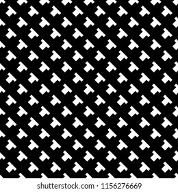 Repeated signs and symbols abstract background. Minimalist surface texture. Geometric ornament. Ethnic motif. Digital paper, simple textile print, page fill. Seamless pattern design. Vector art