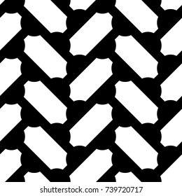 Repeated slanted shapes background. Seamless surface pattern design with polygons ornament. Tilted blocks wallpaper. Jagged figures motif. Digital paper, print. Herringbone image. Checkered vector.