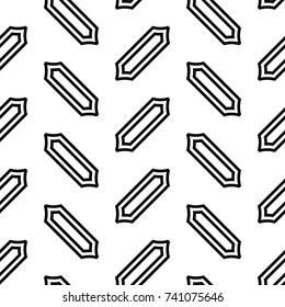 Repeated slanted shapes background. Seamless surface pattern design with polygons ornament. Tilted blocks wallpaper. Jagged figures motif. Digital paper, print. Herringbone image. Checkered vector.
