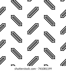 Repeated slanted shapes background. Seamless surface pattern design with polygons ornament. Tilted blocks wallpaper. Jagged figures motif. Digital paper, print. Herringbone image. Checkered vector.