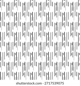 Wiederholtes Südwest-Design.  Vektormuster. Abstraktes geometrisches nahtloses Muster. Wiederholte Shawwe schwarz-weiße Isolierung auf weißem Hintergrund. Grafikgitter. Geometrie wird gedruckt. 



