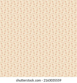Repeated textile design consisting of tiny dots and flecks. Pink pajama pattern. Wallpaper texture. Abstract vector.
