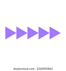 Triángulos Violeta Repetidos. Forma gráfica Memphis geométrica