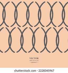 Repeatedly arranged staggered arc curves, brush edge style, certificate arrangement, abstract background pattern.