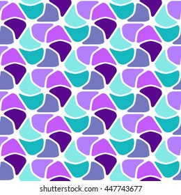 Repeating abstract background with hexagon