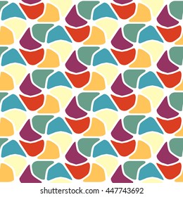 Repeating abstract background with hexagon