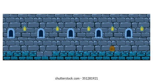 Castle Walls Cartoon Images Stock Photos Vectors Shutterstock