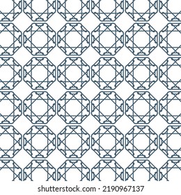 Wiederholte Hintergrundtextur im geometrischen Zierstil.