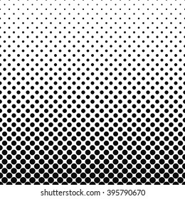 Repeating black white abstract circle pattern design background