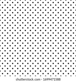 Repeating black and white vector square pattern design background