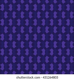 Repeating blue wave pattern. Net background. Vector illustration.