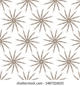 Repeating brushes line vector pattern