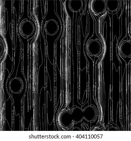 Repeating burlwood vector pattern 