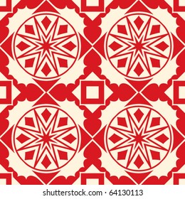 repeating christmas backdrop decoration