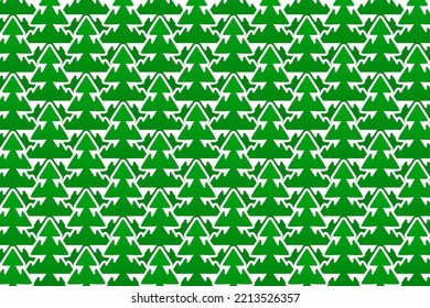 Repetir el patrón de los árboles de Navidad. Para el fondo de pantalla de Navidad, fondo, diseño de portada.