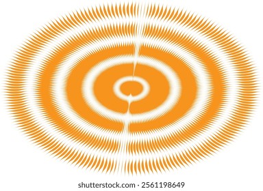 Repeating circle  pattern, background vector