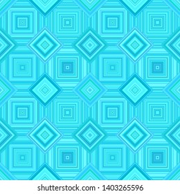 Repeating diagonal square mosaic pattern background - vector floor design