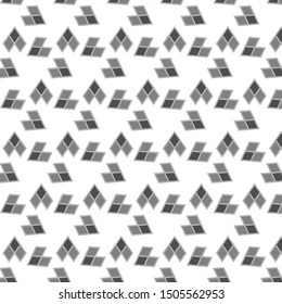 Repeating  diamond shape vector pattern