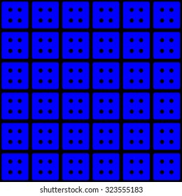 Repeating dice as a wallpaper effect