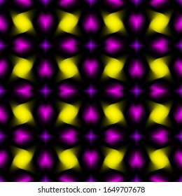Repeating endless seamless pattern with flowers