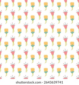 Un  floral repetitivo