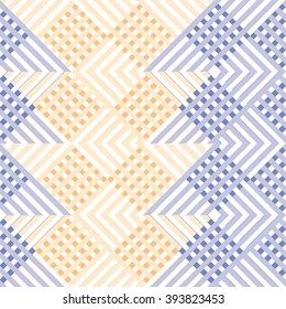 Repeating geometric background. Artistic Seamless pattern.