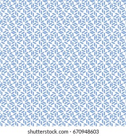 Repeating  geometric figures on white background. Seamless  pattern design with quadrilaterals .  Quadrangles motif. Vector