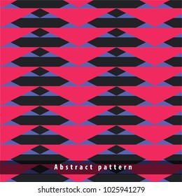 Repeating geometric flat patterns. Contemporary graphic design. Good for textiles, for book design, website background.