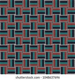 Repeating geometric flat patterns. Contemporary graphic design. Can be used in textiles, for book design, website background.