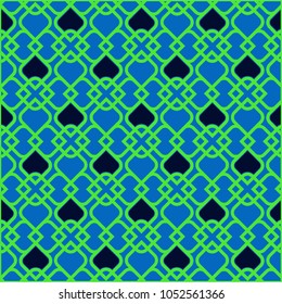 Repeating geometric flat patterns. Contemporary graphic design. Can be used in textiles, for book design, website background.