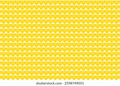A repeating geometric pattern composed of sharp triangular shapes arranged in horizontal rows. The design presents a clean, symmetrical aesthetic ideal for backgrounds and textures.