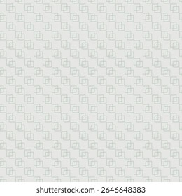 A repeating geometric pattern featuring outlined squares on a light background.