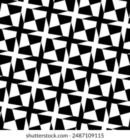 Repeating Geometric pattern of printable vector Art. Tessellation Shapes repeated patterns background.