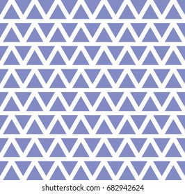 Repeating geometric pattern of triangles. Seamless vector background.