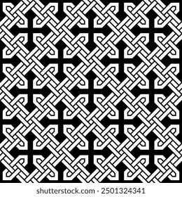 Repeating Geometric patterns of Graphic design. Artistic shapes Seamless pattern of Printable vector.