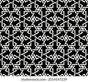 Repeating Geometric patterns of Graphic design. Seamless pattern of Printable vector.