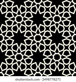 Repeating Geometric patterns of printable vector Art. Artistic shapes Seamless pattern background.