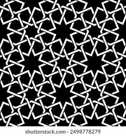 Repeating Geometric patterns of printable vector Art. Artistic shapes Seamless pattern background.