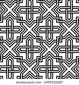 Repeating Geometric patterns of printable vector Art. Artistic shapes Seamless pattern background.