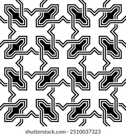 Repeating Geometric patterns of printable vector Art. Graphic design of Seamless pattern background.