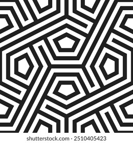 Repeating Geometric patterns of printable vector Art. Graphic design of Seamless pattern background.