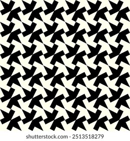 Repetindo padrões geométricos de vetor imprimível Art. Design gráfico de fundo de padrão contínuo.