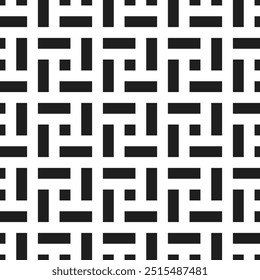 Repeating Geometric patterns of printable vector Art. Graphic design of Seamless pattern background.