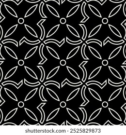 Repetindo padrões geométricos de vetor imprimível Art. Design gráfico de padrão sem emenda cobre fundo. Bloqueio nós banner desenhos de layout de fundo.