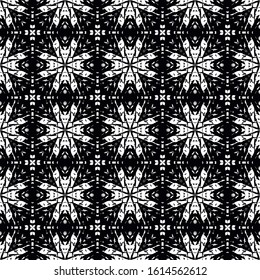 Repeating geometric texture. Vector template for banners, flyers, wrapping paper. Abstract seamless background. Ethnic old backdrop. Vintage design