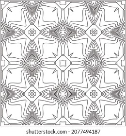 Repeating geometric tiles with stripe elements.retained white elements to easily change the color of the inside of the black patterns. 