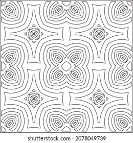 Repeating geometric tiles with stripe elements.retained white elements to easily change the color of the inside of the black patterns. 